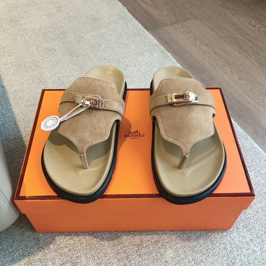 EMPIRE SANDAL PEANUT SUEDE - 35