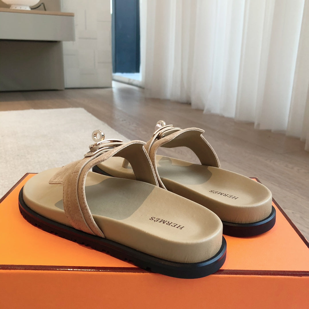 EMPIRE SANDAL PEANUT SUEDE - 35