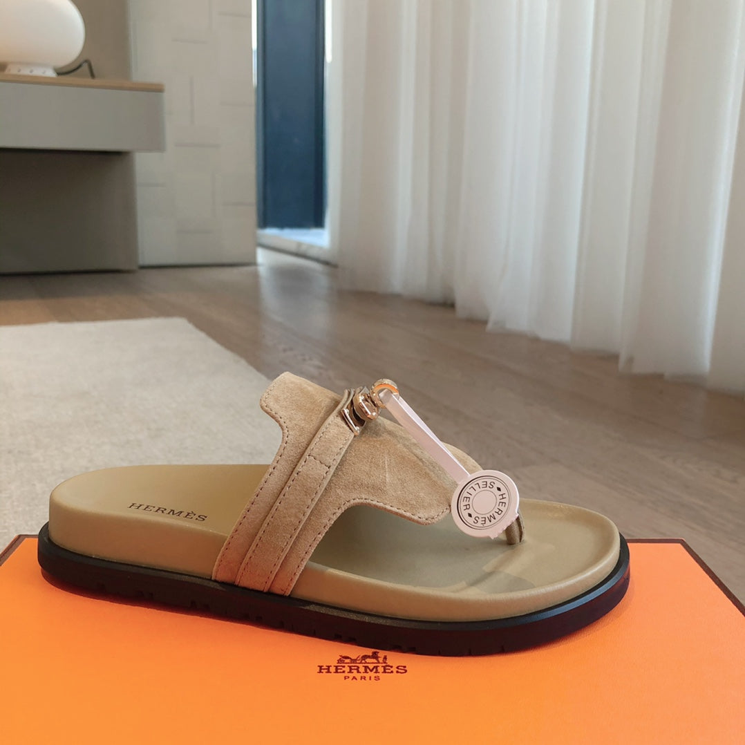 EMPIRE SANDAL PEANUT SUEDE - 35