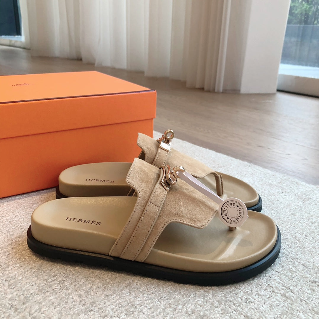 EMPIRE SANDAL PEANUT SUEDE - 35