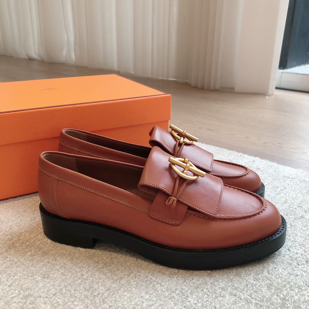 IMPACT LOAFER 25 CARAMEL CALFSKIN - 35