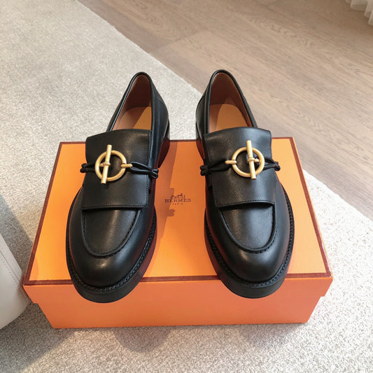 IMPACT LOAFER 25 BLACK CALFSKIN - 35