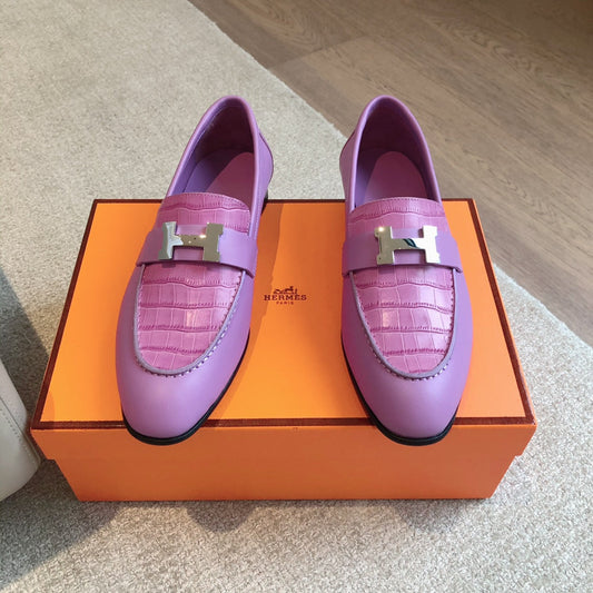 PARIS LOAFER LILAC CALFSKIN - 35