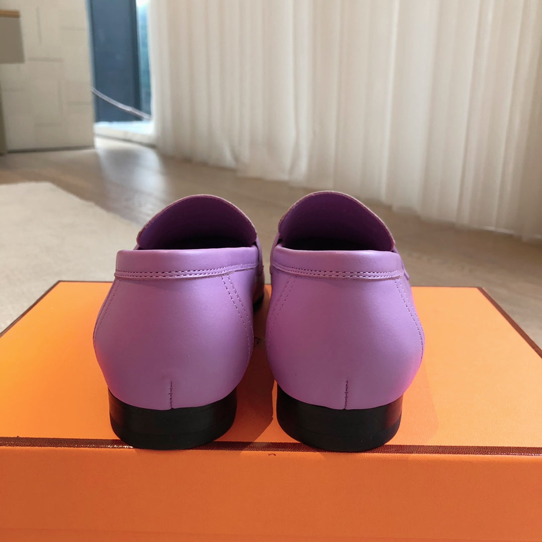 PARIS LOAFER LILAC CALFSKIN - 35