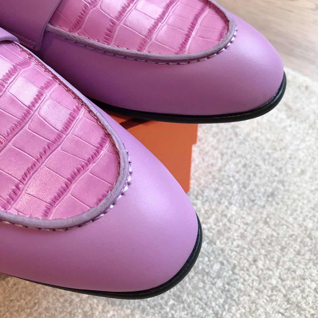 PARIS LOAFER LILAC CALFSKIN - 35