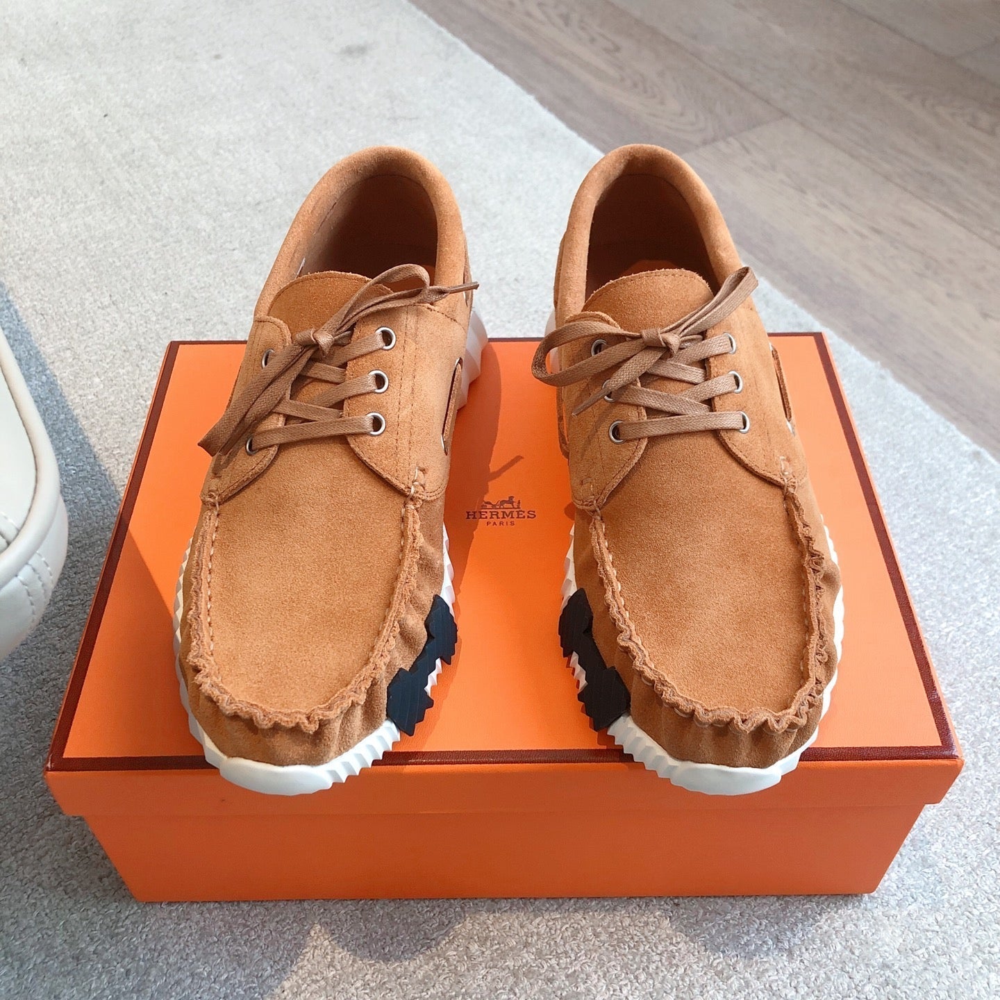 KETCH SNEAKER IN BRONZE BROWN SUEDE - 35