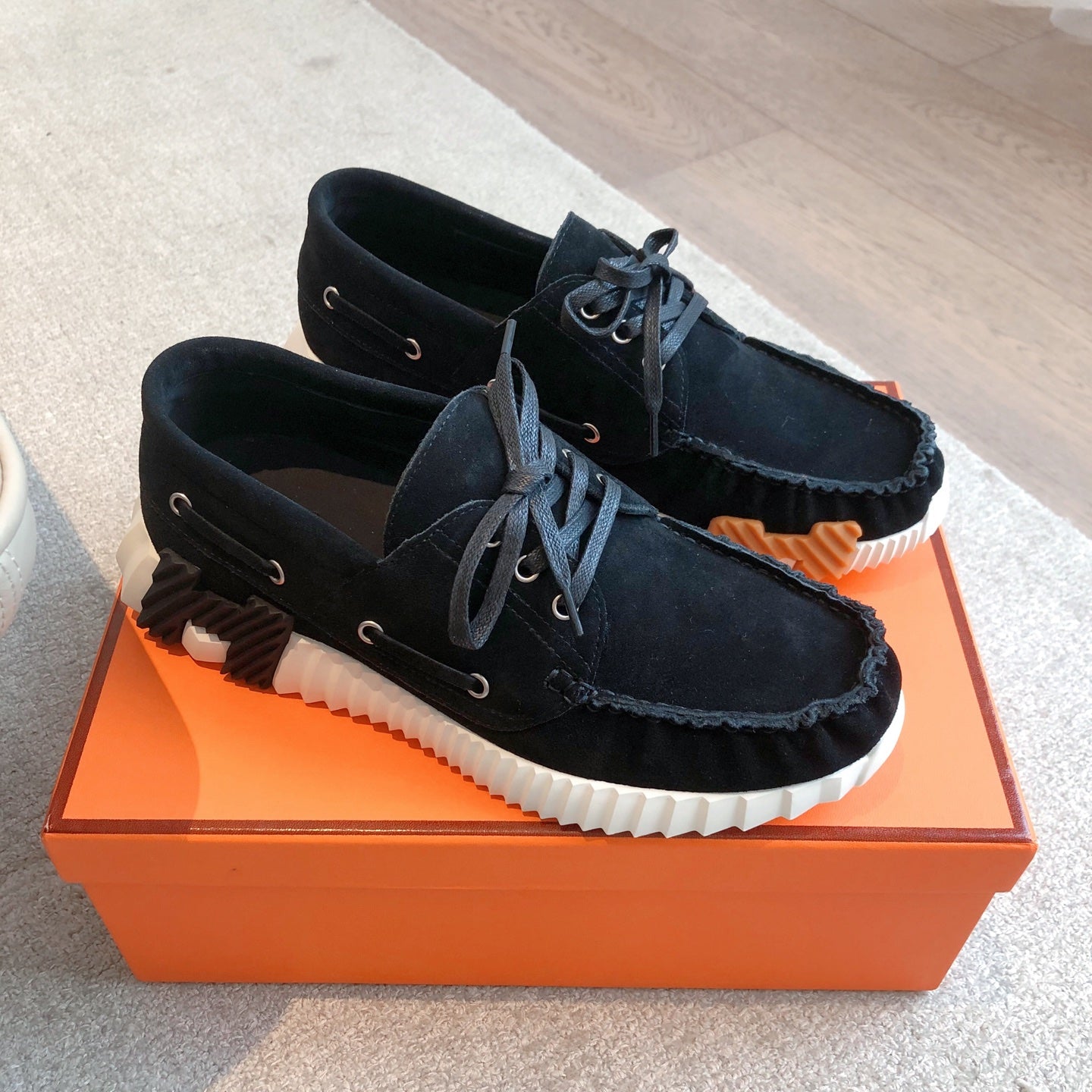 KETCH SNEAKER IN BLACK SUEDE - 35