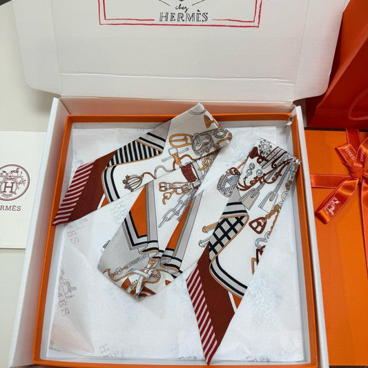 ХУСТКА HERMES 25S 90 З ШОВКУ 853144