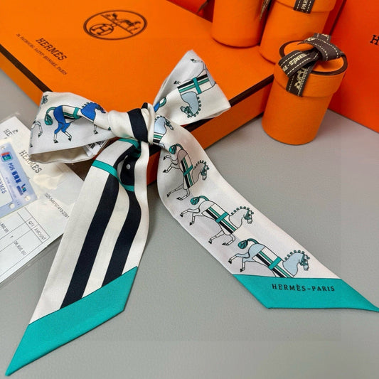 HERMES 25S TWILLY 86 ШОВК 989356