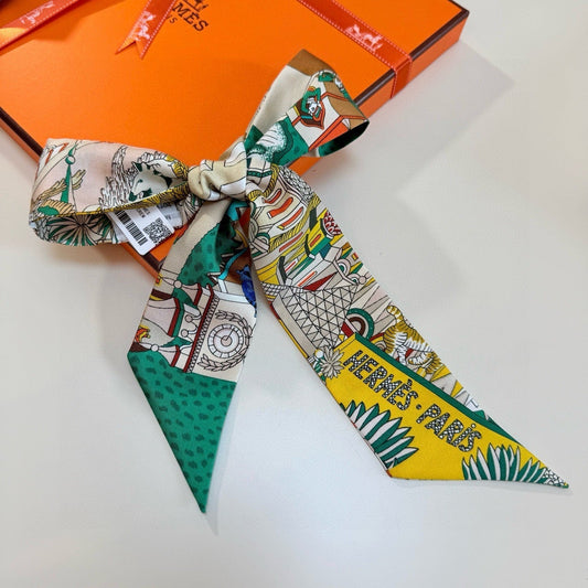 HERMES 25S ХУСТИНКА 86 З ШОВКУ 989358