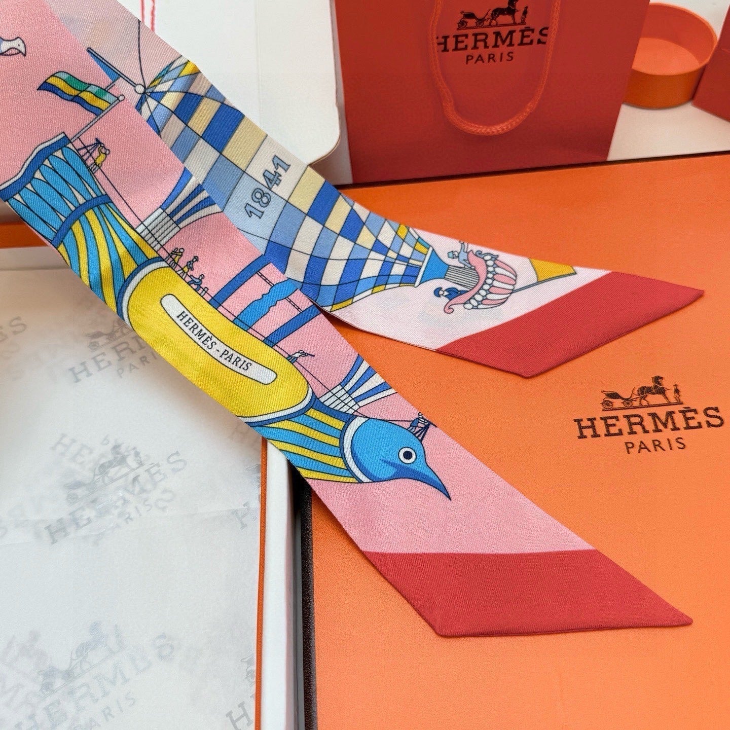 ХУСТКА HERMÈS 25S ІЗ ШОВКУ 86 СМ 991548