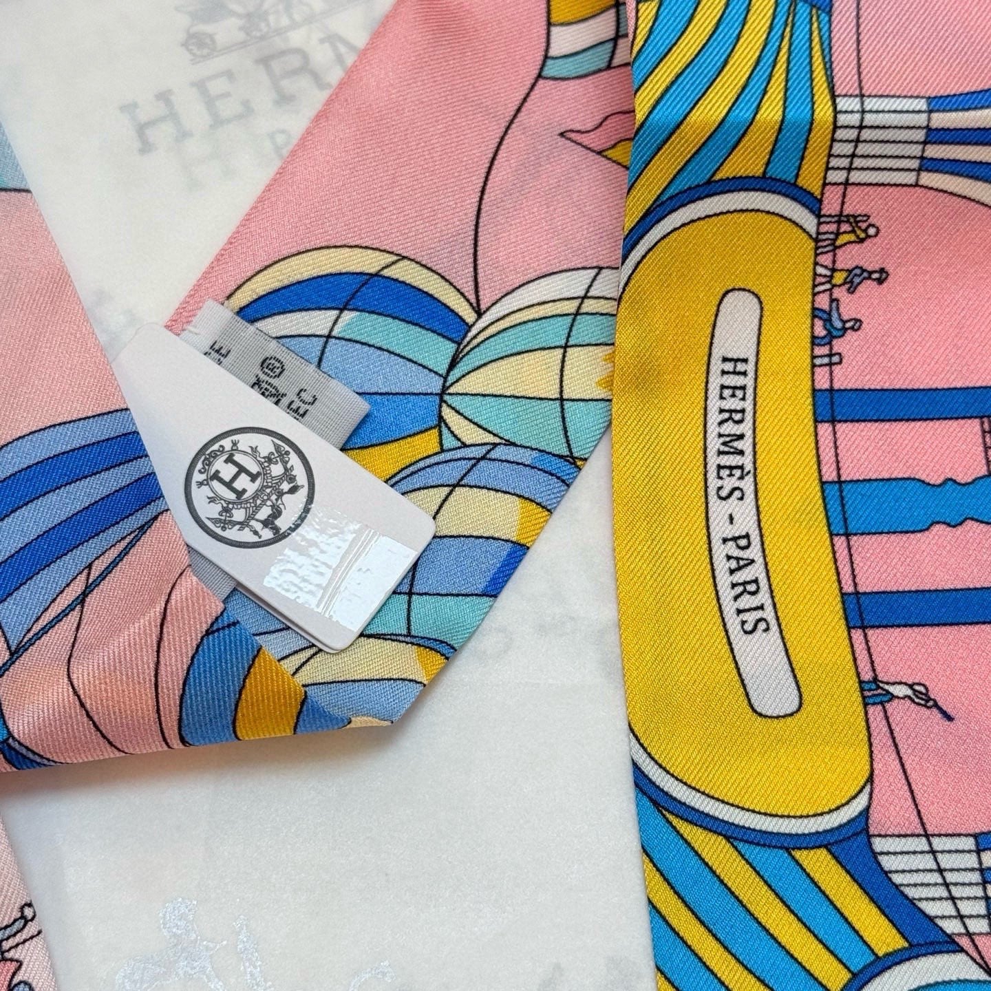ХУСТКА HERMÈS 25S ІЗ ШОВКУ 86 СМ 991548