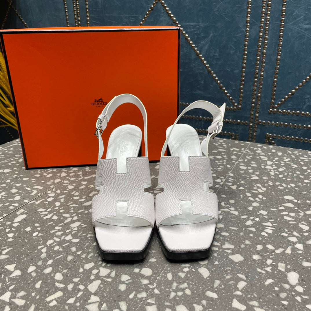 ERIS SANDAL 95 SNOW LAMBSKIN - 35