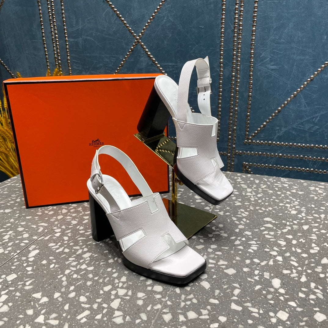 ERIS SANDAL 95 SNOW LAMBSKIN - 35