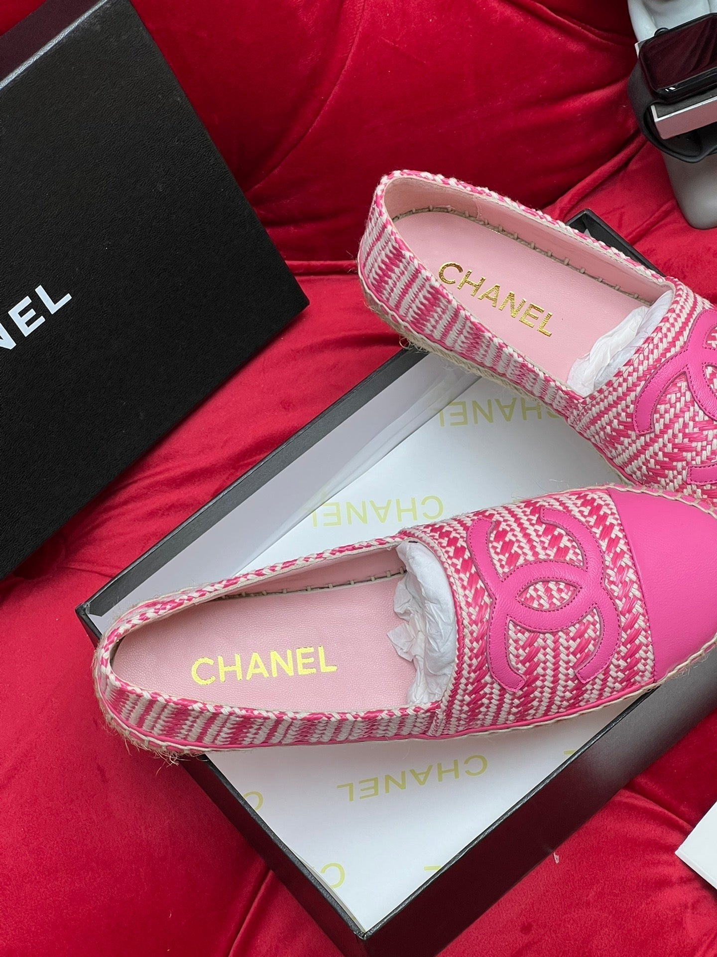 CC LOAFERS IN LIGHT PINK LAMBSKIN - 34