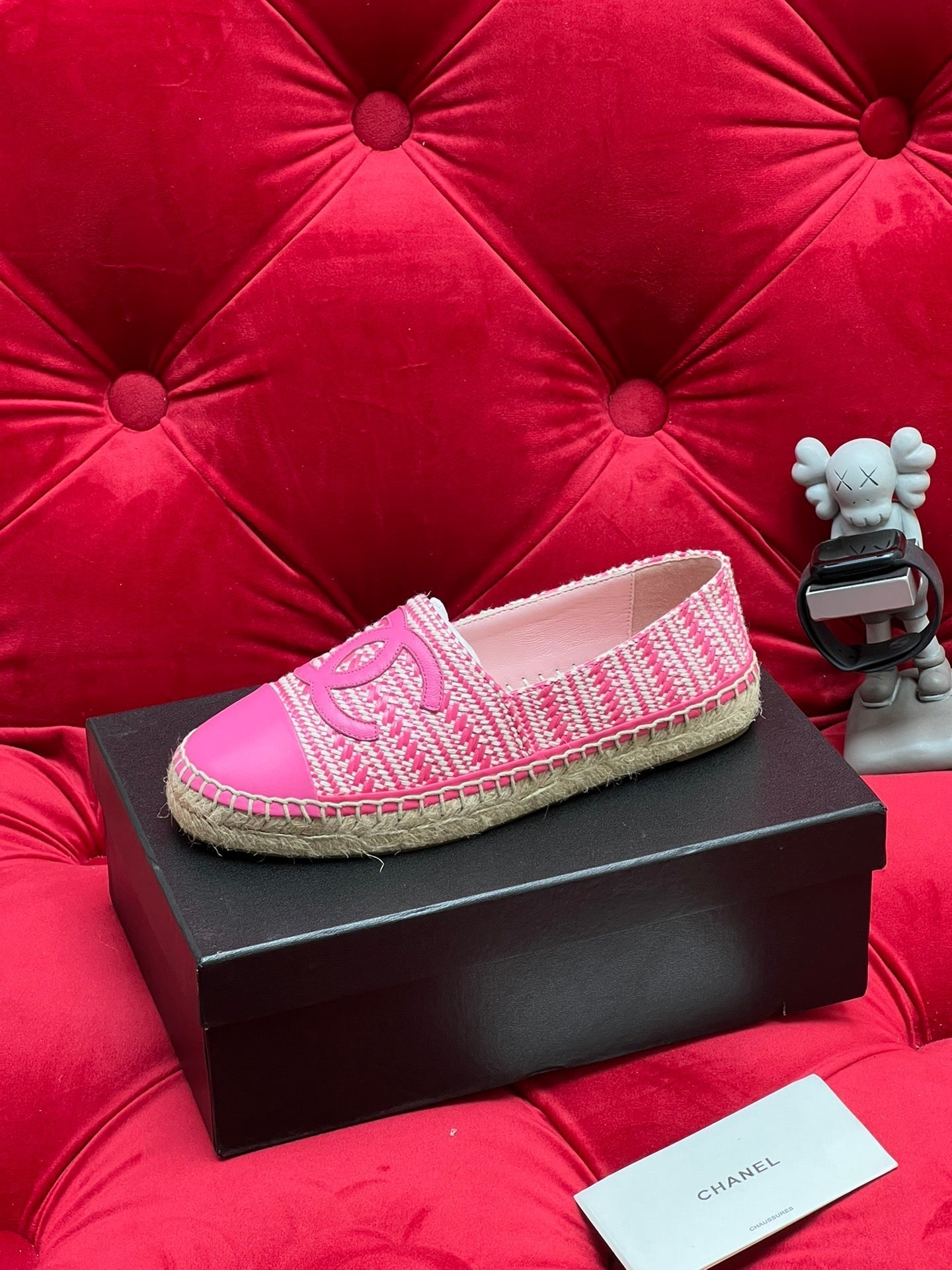 CC LOAFERS IN LIGHT PINK LAMBSKIN - 34