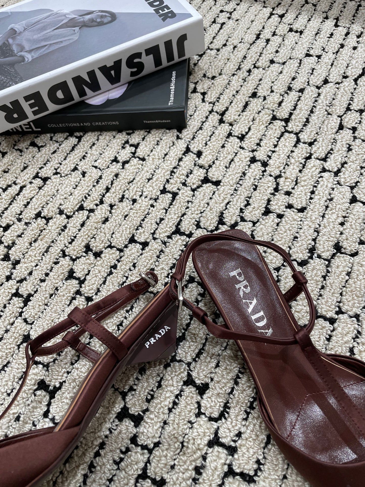PRA SATIN SLINGBACK PUMPS CHOCOLATE - 35