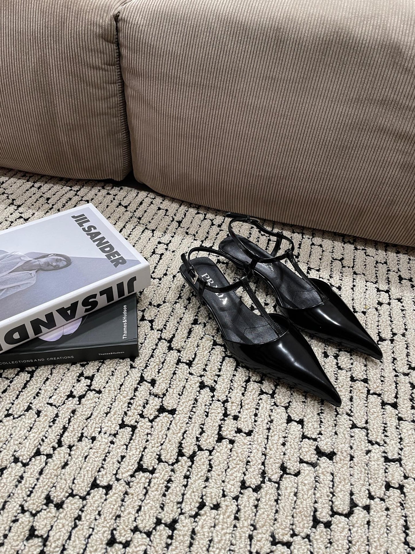 PRA PATENT LEATHER SLINGBACK PUMPS BLACK - 35