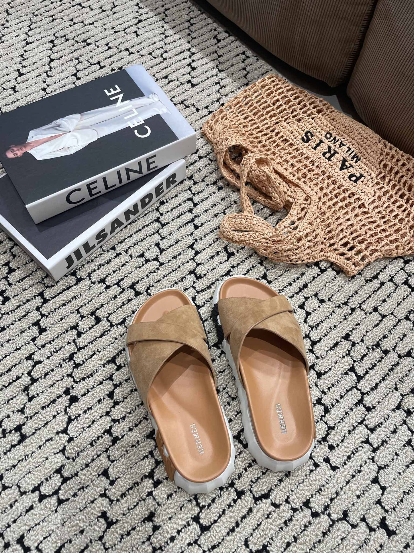 INFRA SANDAL PINK NUDE SUEDE - 35