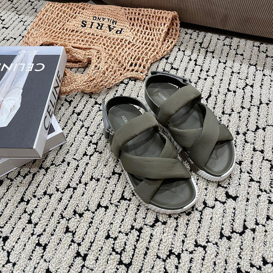 ELECTRIC SANDAL SHADOW CALFSKIN - 35