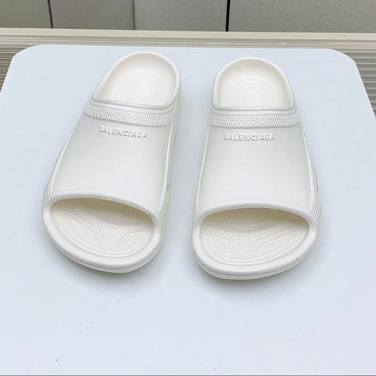 POOL CROCS IN WHITE RUBBER - 36