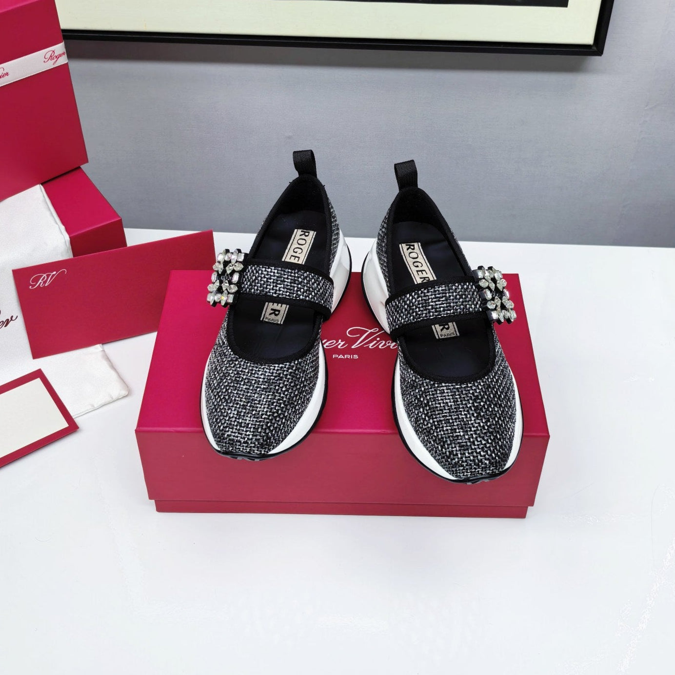 VIV' RUN BABIES SNEAKERS IN BLACK LUREX - 34