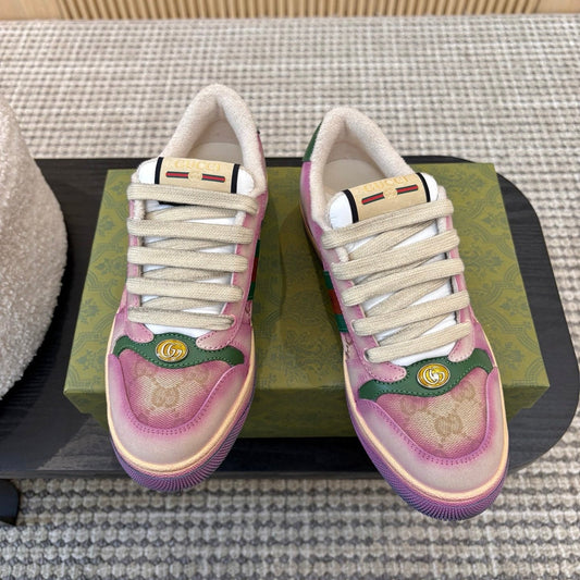 Кросівки GUCCI 26S з канви фіолетового градієнта