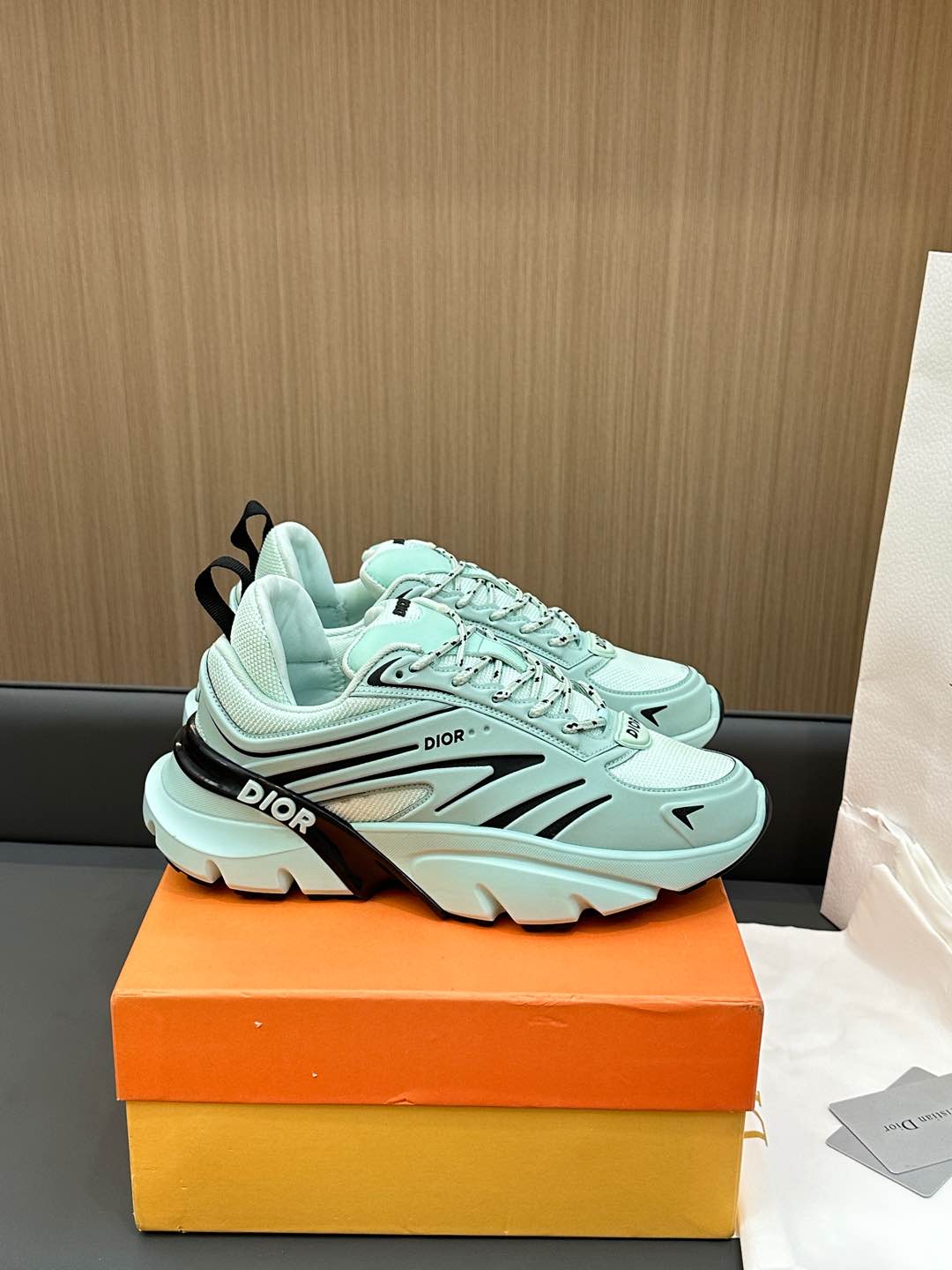 B44 BLADE SNEAKER AQUAMARINE BLUE TECHNICAL MESH AND TECHNICAL FABRIC - 35