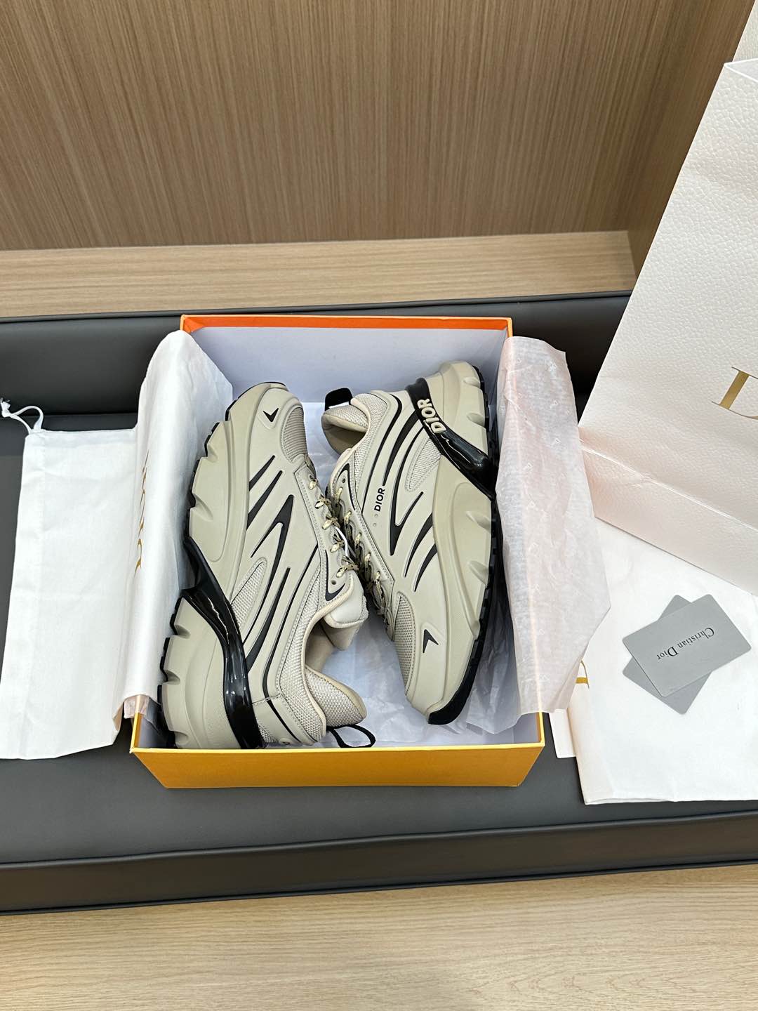 B44 BLADE SNEAKER PASTEL GRAY TECHNICAL MESH AND TECHNICAL FABRIC - 35