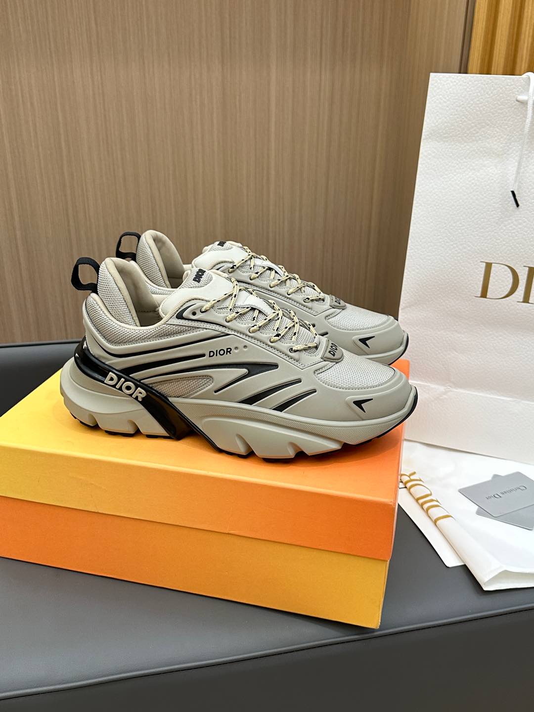 B44 BLADE SNEAKER PASTEL GRAY TECHNICAL MESH AND TECHNICAL FABRIC - 35