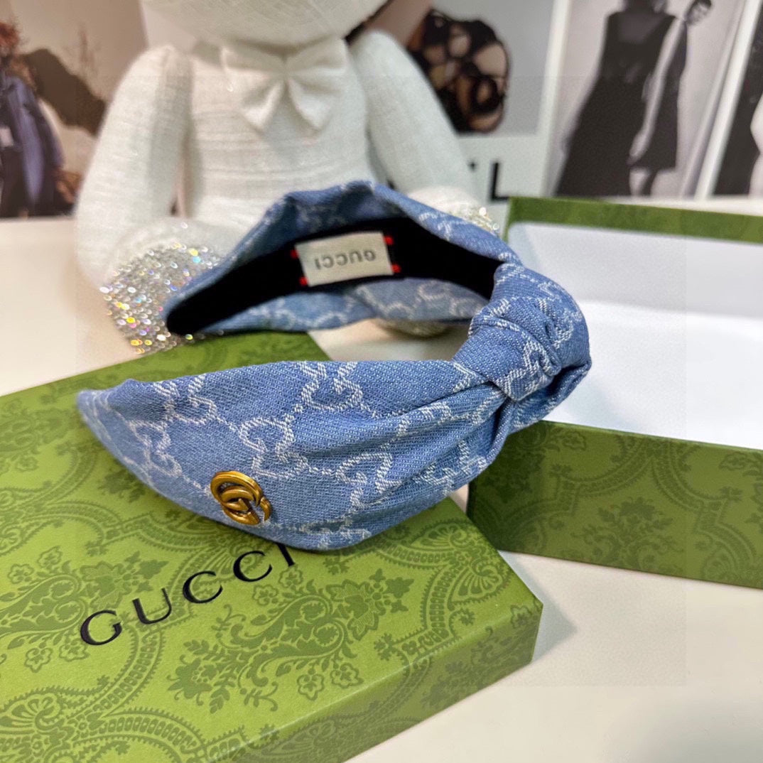DENIM HEADBAND LITTLE BOY BLUE 432815