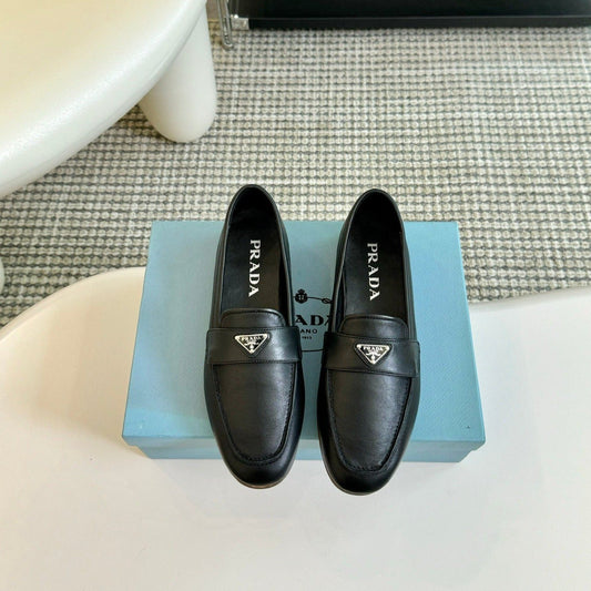 PRA LOAFERS BLACK CALFSKIN - 35