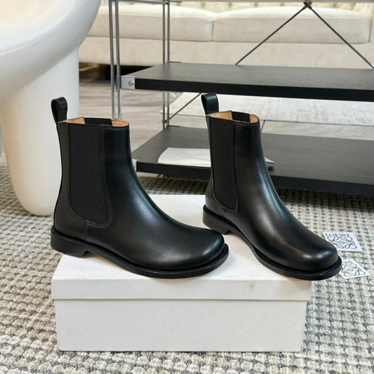 LW CAMPO CHELSEA BOOT BLACK CALFSKIN - 35