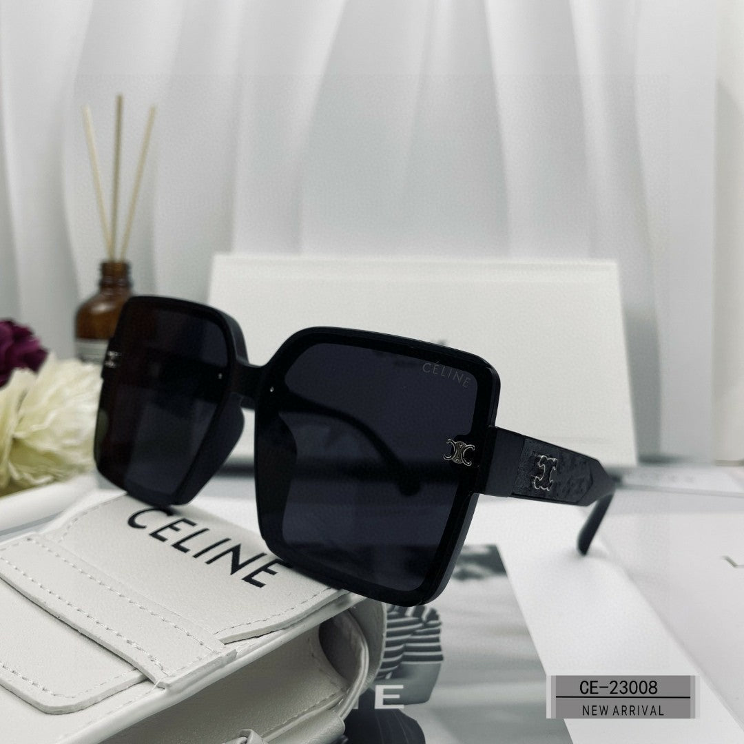 TRIOMPHE SUNGLASS 23008 IN ACETATE - Ivory/Grey Smoke