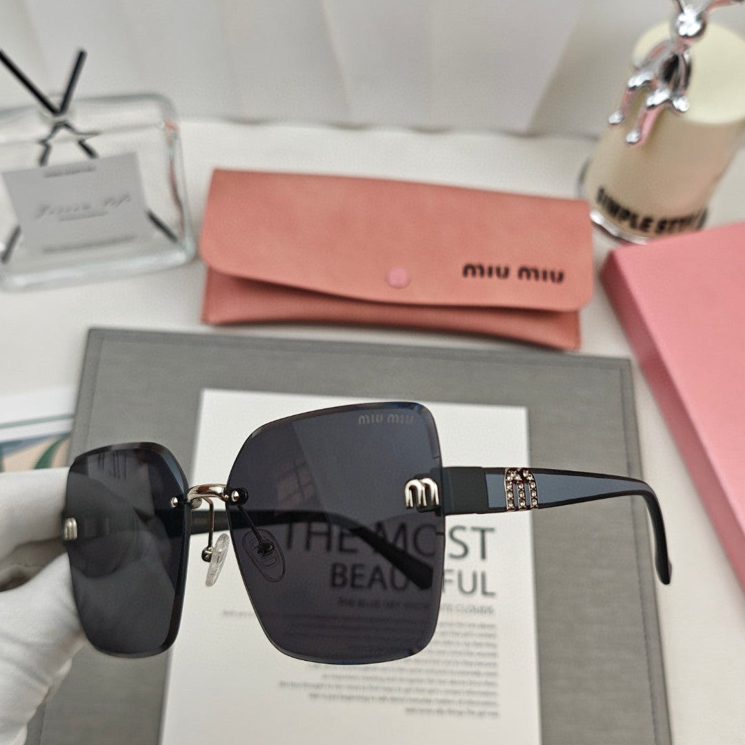 RUNWAY SQUARE SUNGLASSES 55507 IN ACETATE - Green