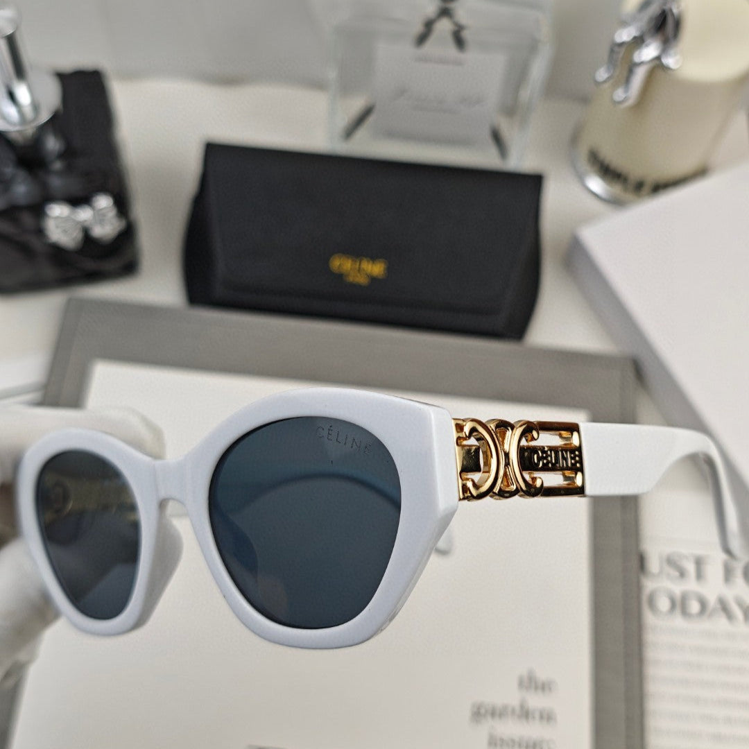 TRIOMPHE SUNGLASS 58035 IN ACETATE - Black