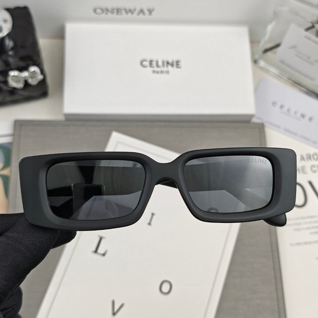 TRIOMPHE SKATE SUNGLASS 566599 IN ACETATE - Black
