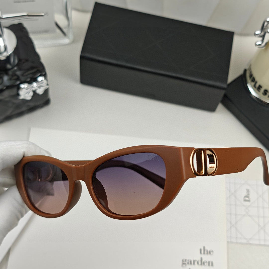 MONTAIGNE SUNGLASS 25135 IN ACETATE - Black