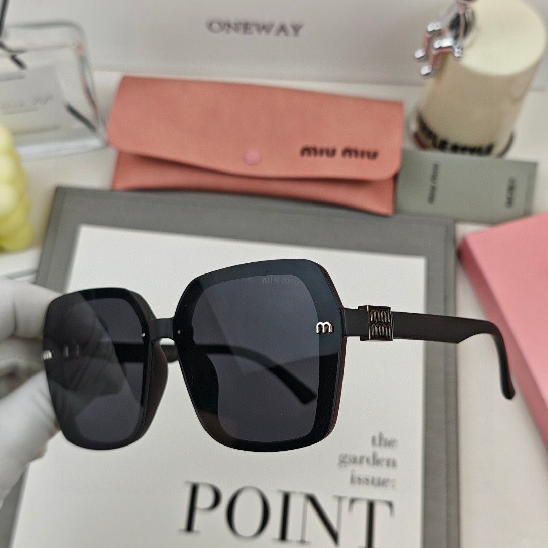 RUNWAY SQUARE SUNGLASSES 53044 IN ACETATE - Brown