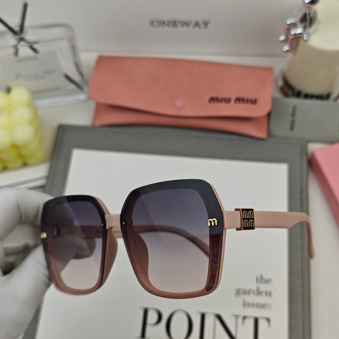 RUNWAY SQUARE SUNGLASSES 53044 IN ACETATE - Brown