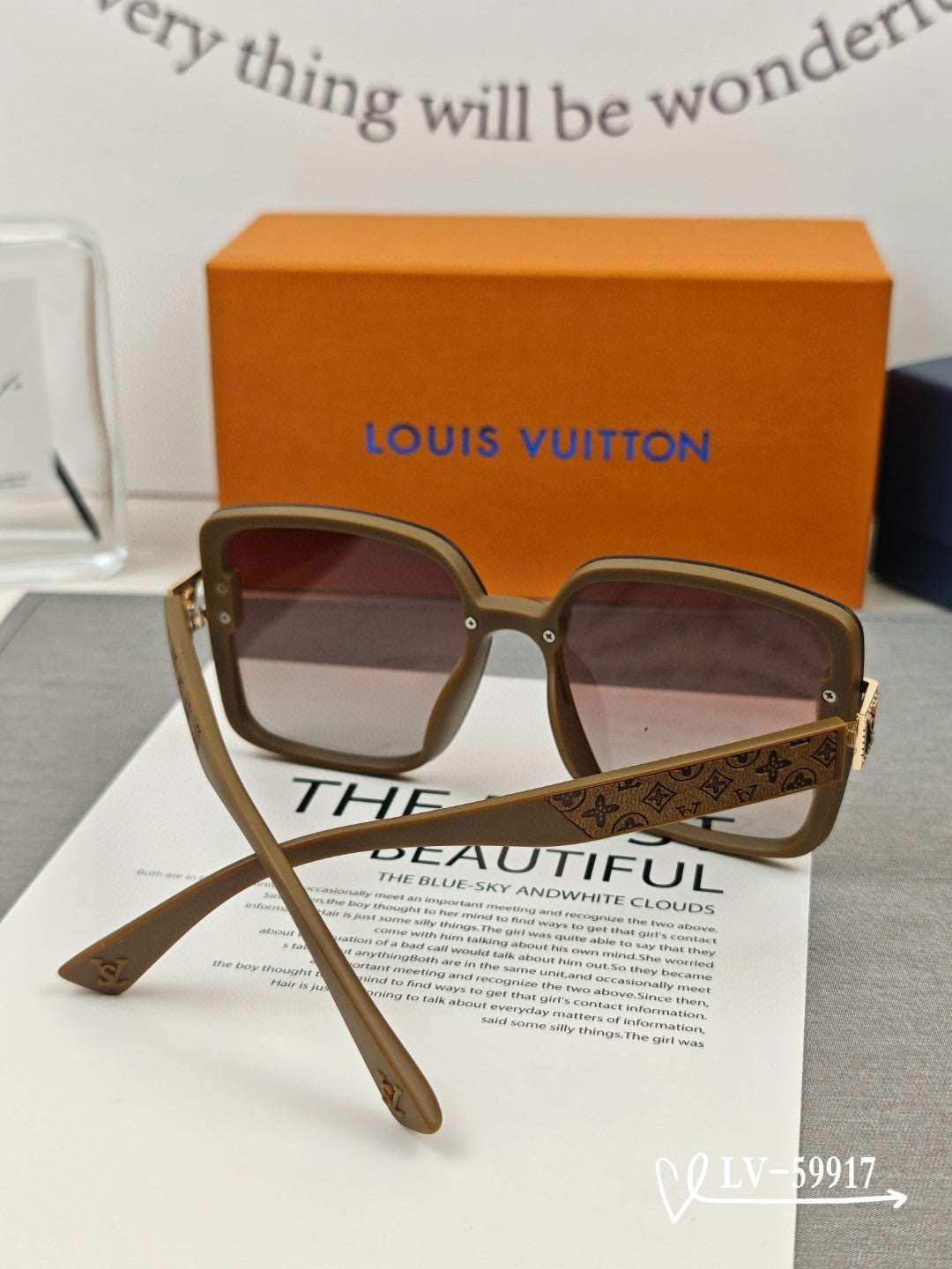 SQUARE SUNGLASSES 59917 IN ACETATE - Black
