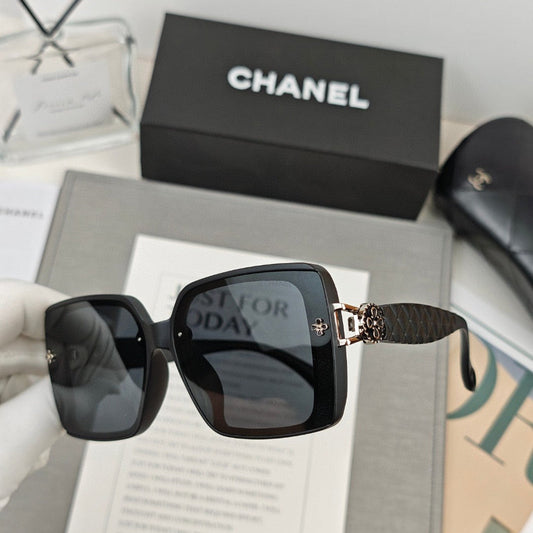SQUARE SUNGLASSES 59912 IN ACETATE - Black