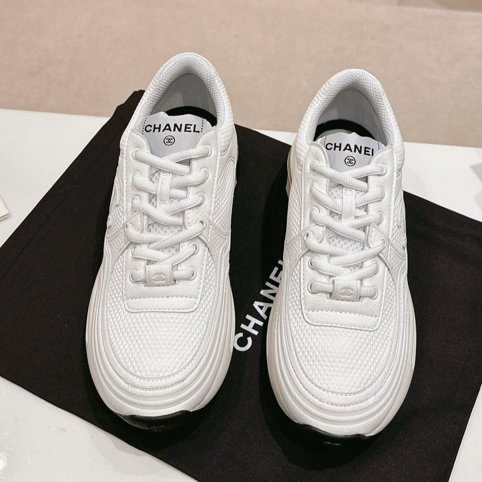 Women's White Sneaker Breathable mesh - 35