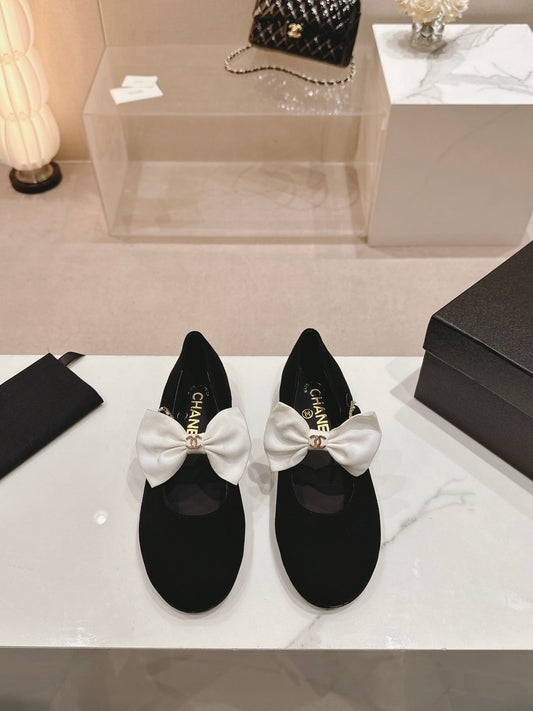 MARY JANE SHOES BLACK CALFSKIN - 35