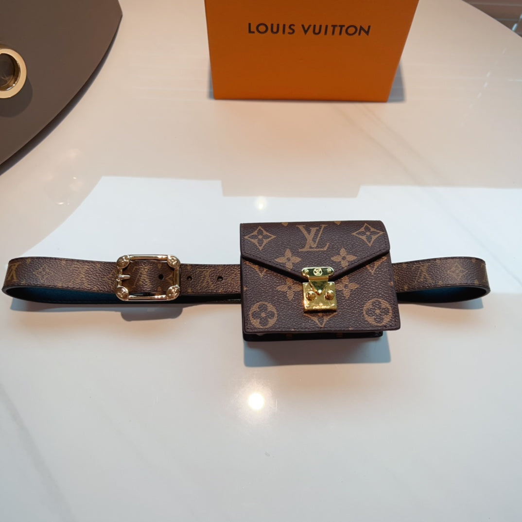 Lv Metis Belt Bag 30 Brown Monogram - 30