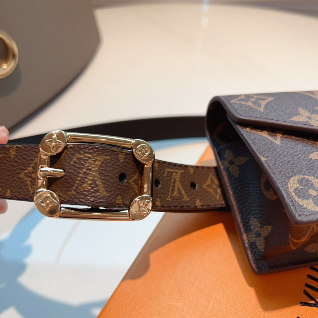 Lv Metis Belt Bag 30 Brown Monogram - 30