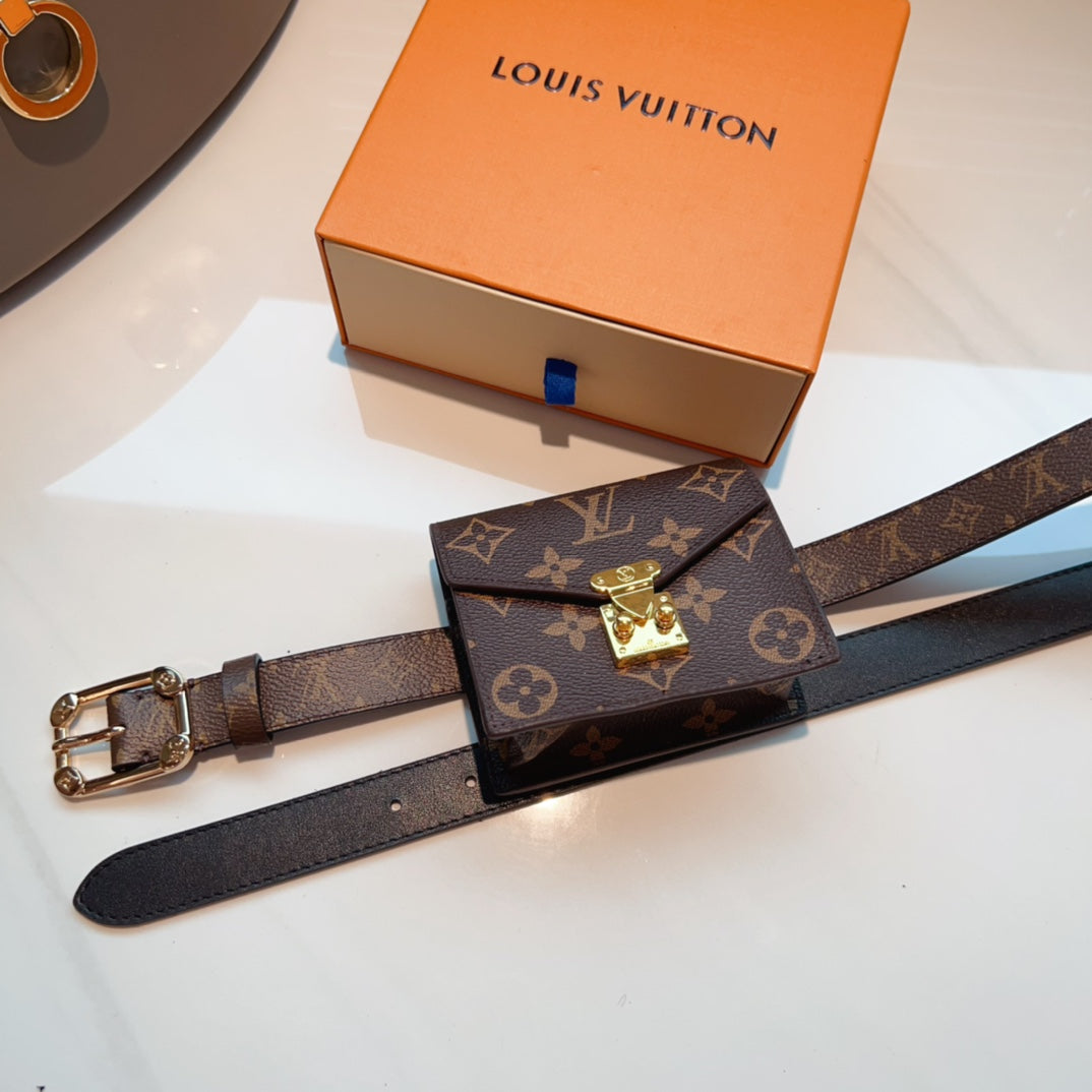 Lv Metis Belt Bag 30 Brown Monogram - 30