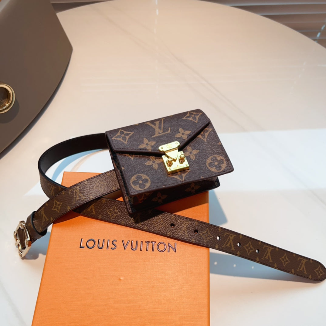 Lv Metis Belt Bag 30 Brown Monogram - 30