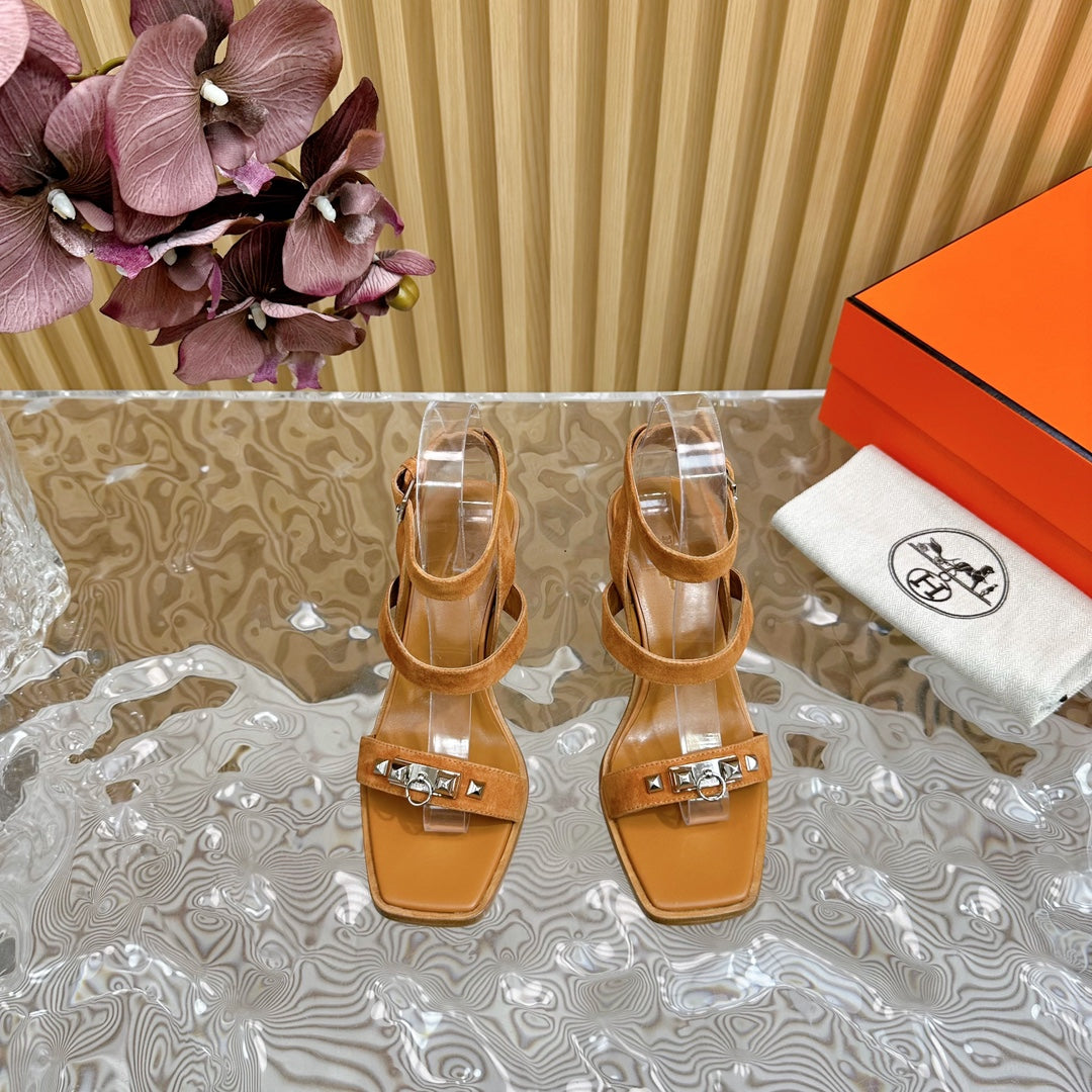 IVRESSE 65 SANDAL TAWNY SUEDE - 35
