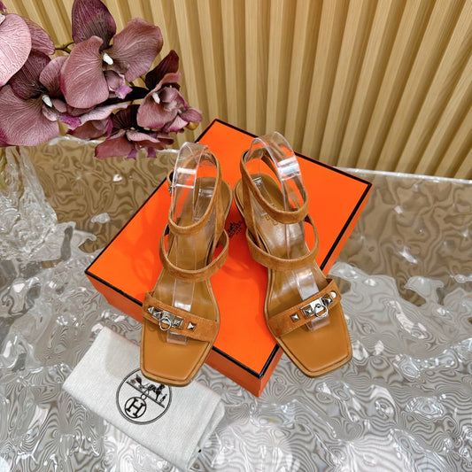 IVRESSE 65 SANDAL TAWNY SUEDE - 35